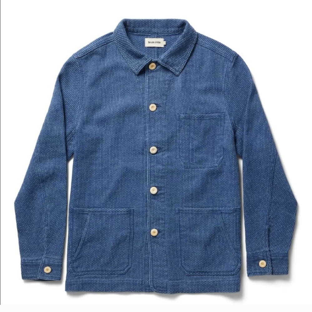 Taylor Stitch Ojai in Washed Indigo Sashiko 42